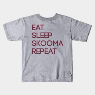 Eat Sleep Skooma Repeat Kids T-Shirt